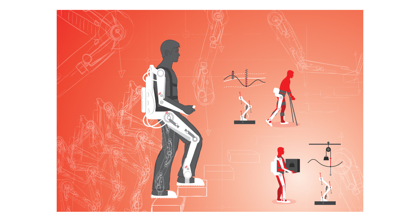 Aurelien Boudault story illustration rough board animation paper art scientifique exosquelette