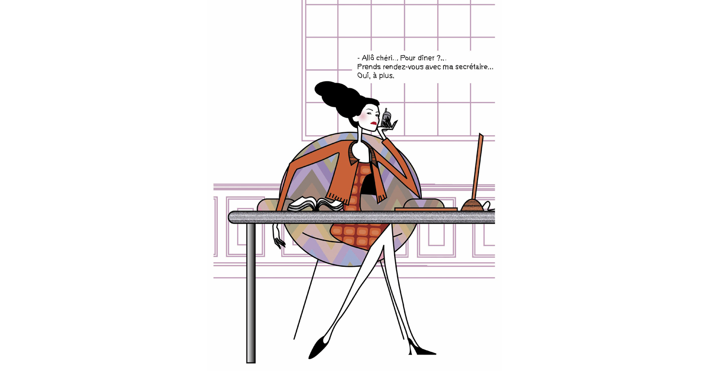 illustration zazaman personnages businesswoman 06